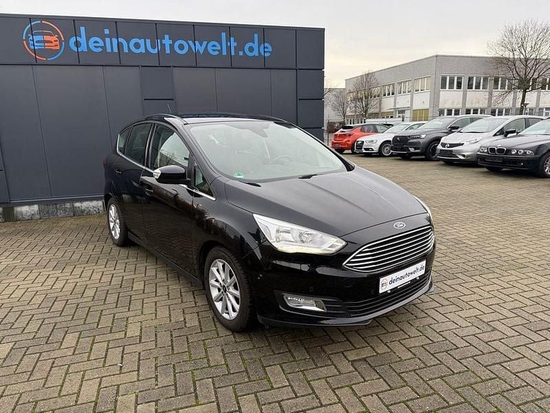 Schwarz Gebraucht 2015 Ford C-MAX Titanium Van / Kleinbus | 8.900 € (Superpreis) - Bild 1/4