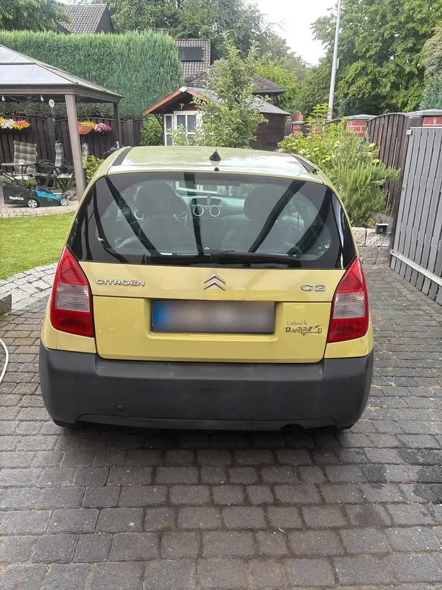 Gebraucht Citroën C2 60 PS (44 kW) 2006 Grün Kleinwagen