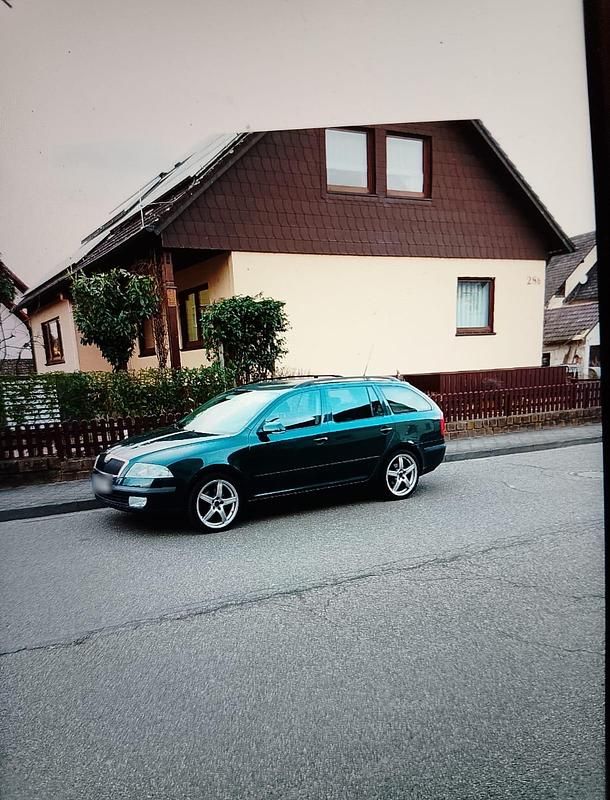 Gebraucht Skoda Octavia 2007 Grün Kombi
