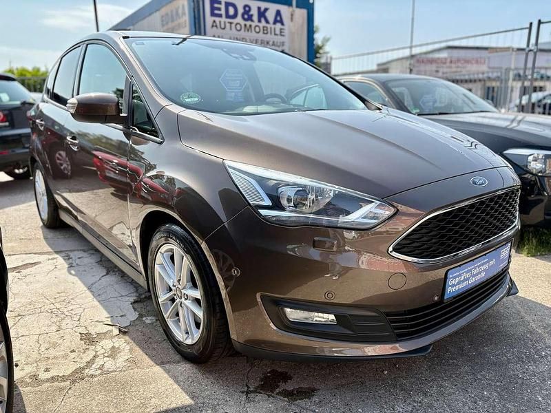 Braun Gebraucht 2015 Ford C-MAX Business Edition Van / Kleinbus | 11.990 € (Etwas zu teuer) - Bild 1/4