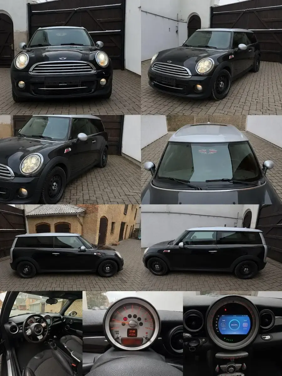 Gebraucht Mini Cooper 122 PS (89 kW) 2007 Schwarz Kleinwagen