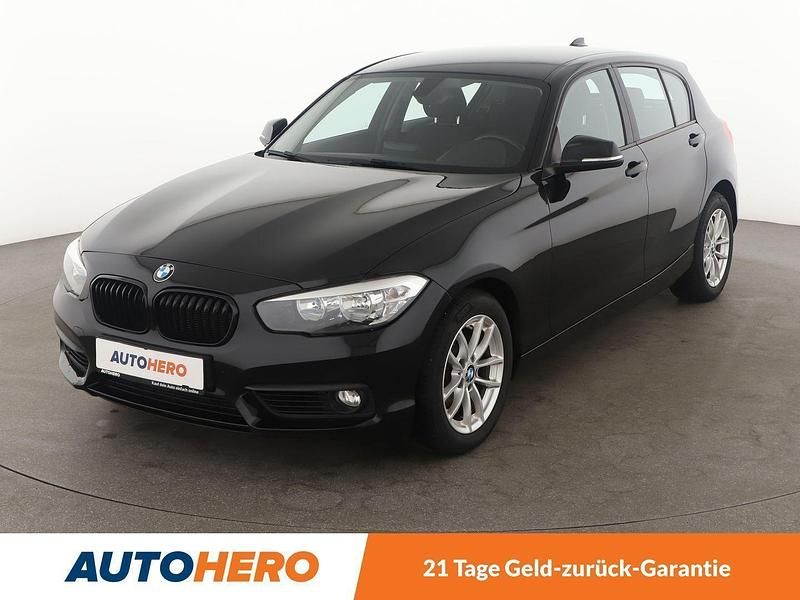 Schwarz Gebraucht 2016 BMW 118 Advantage Kleinwagen | 15.470 € (Fairer Preis) - Bild 1/3