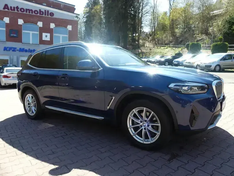 Gebraucht BMW X3 Performance 190 PS (139 kW) 2022 Blau SUV