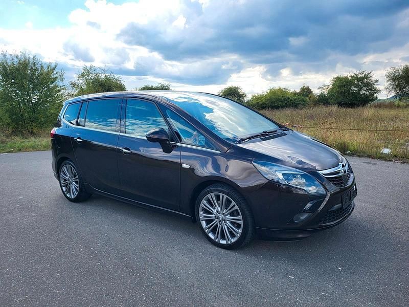 Gebraucht Opel Zafira Tourer OPC 165 PS (121 kW) 2011 Braun Van / Kleinbus
