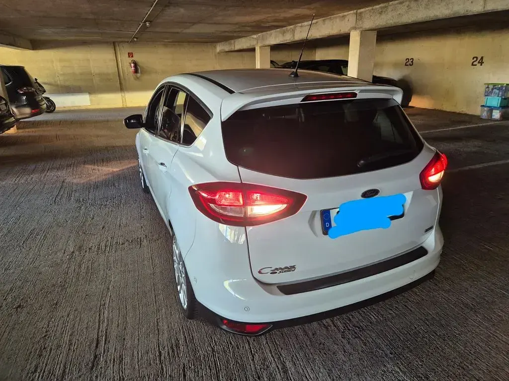 Gebraucht Ford C-MAX Titanium 182 PS (133 kW) 2016 Weiß Van / Kleinbus