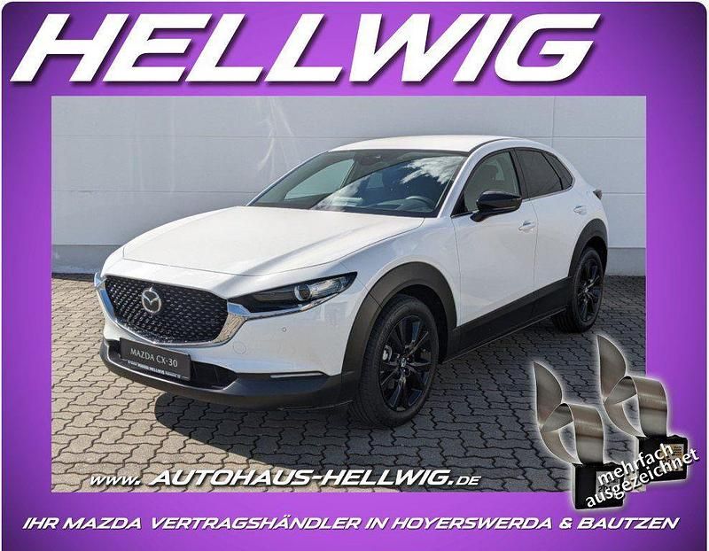 Arctic white Neu 2025 Mazda CX-30 Homura-Line SUV | 26.580 € - Bild 1/4