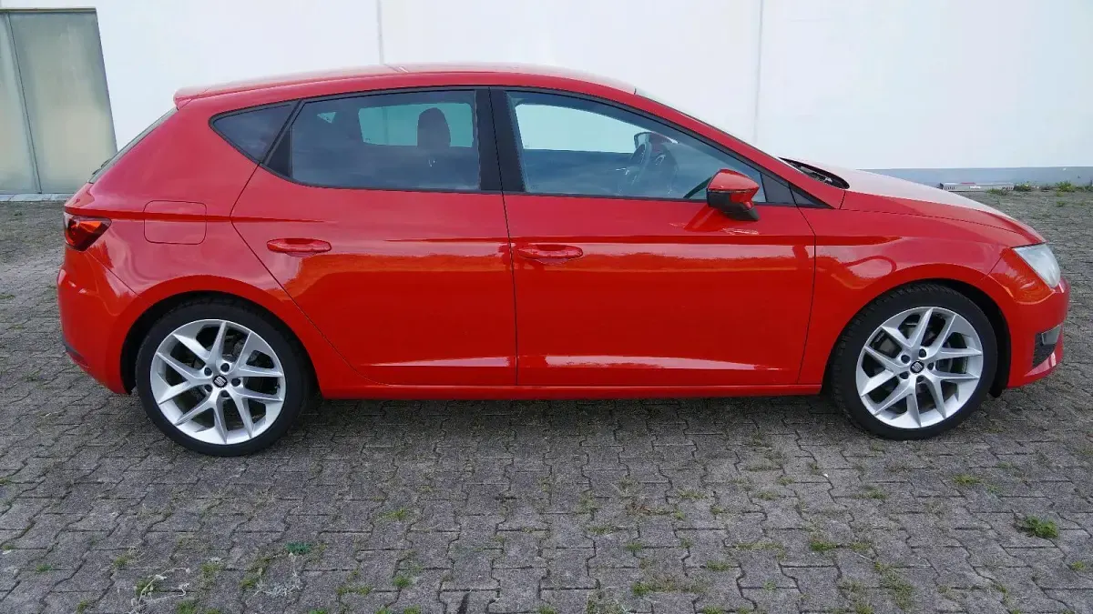 Gebraucht Seat Leon FR 122 PS (89 kW) 2014 Rot Coupé