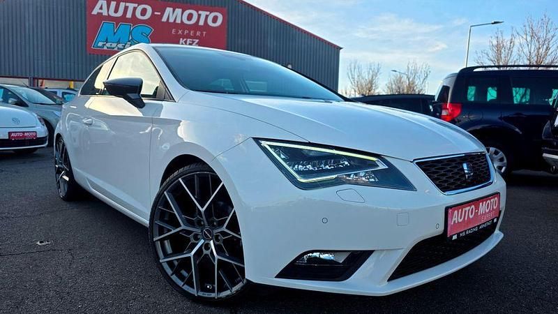 Gebraucht Seat Leon SC CONNECT 110 PS (80 kW) 2015 Weiß Kleinwagen