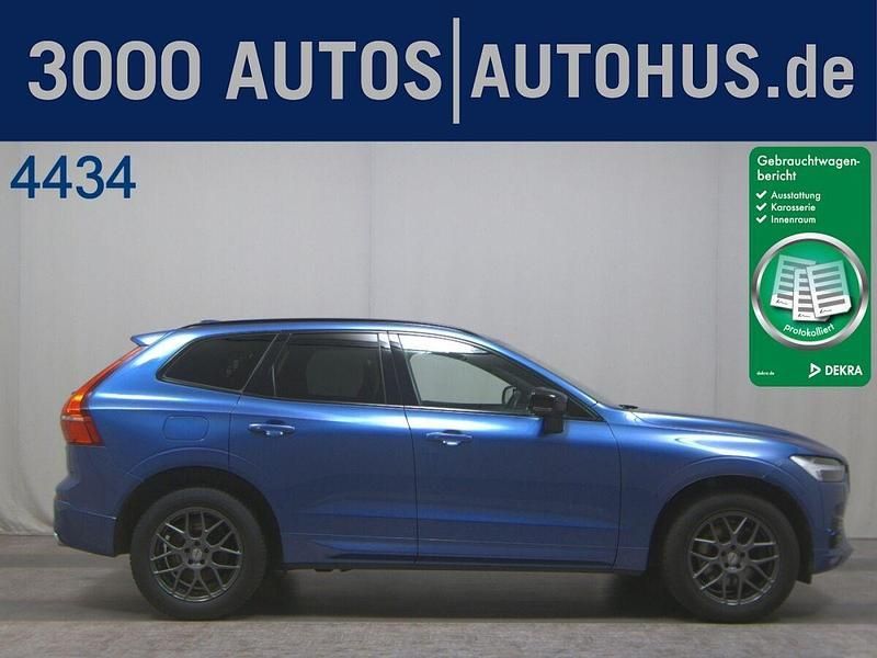 Bursting blau metallic Gebraucht 2021 Volvo XC60 R-Design SUV | 32.980 € (Superpreis) - Bild 1/4