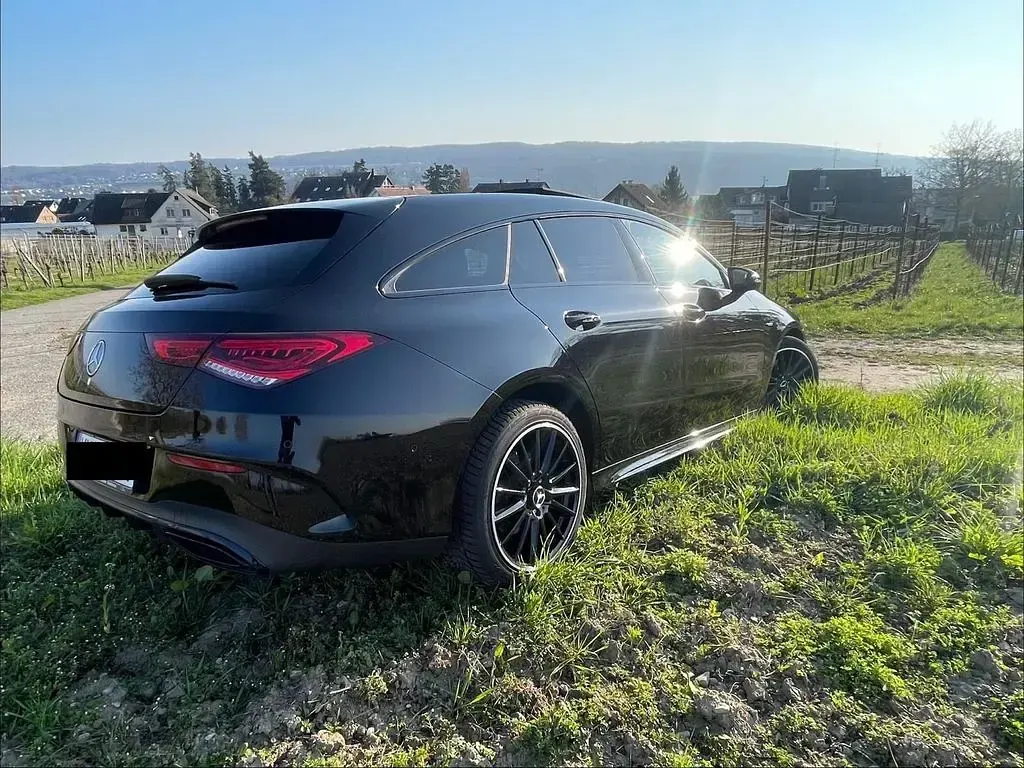 Gebraucht Mercedes CLA220 190 PS (139 kW) 2020 Schwarz Coupé