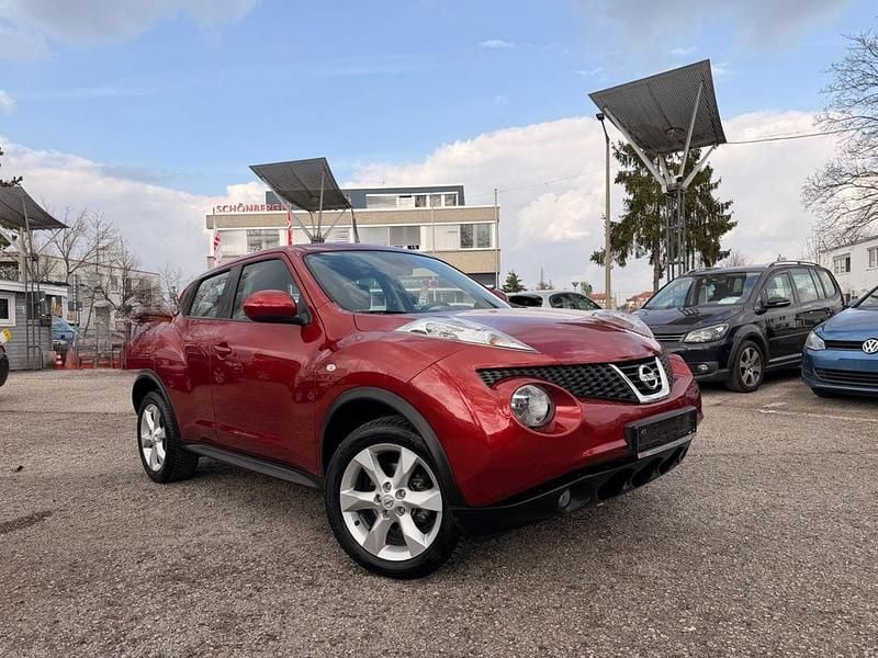Gebraucht Nissan Juke Acenta 117 PS (86 kW) 2013 Rot SUV