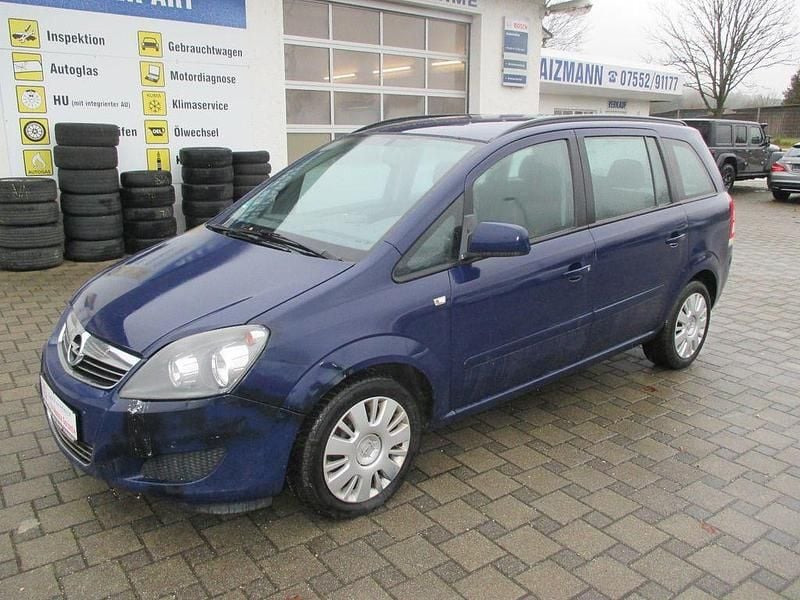Gebraucht Opel Zafira Family 150 PS (110 kW) 2011 Blau Van / Kleinbus