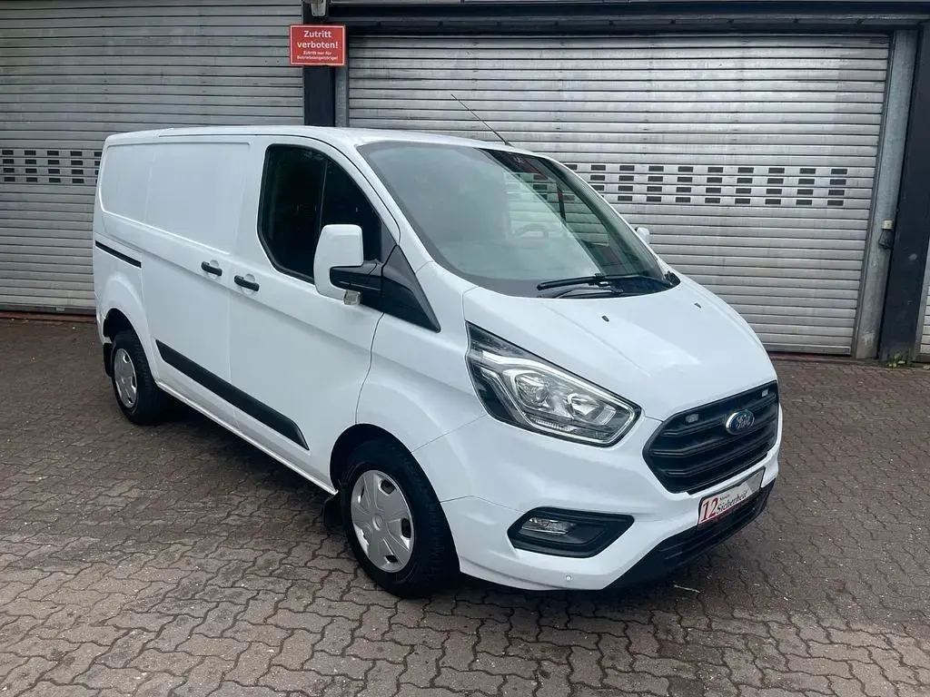 Gebraucht Ford Transit Custom Trend 131 PS (96 kW) 2020 Weiß Van / Kleinbus