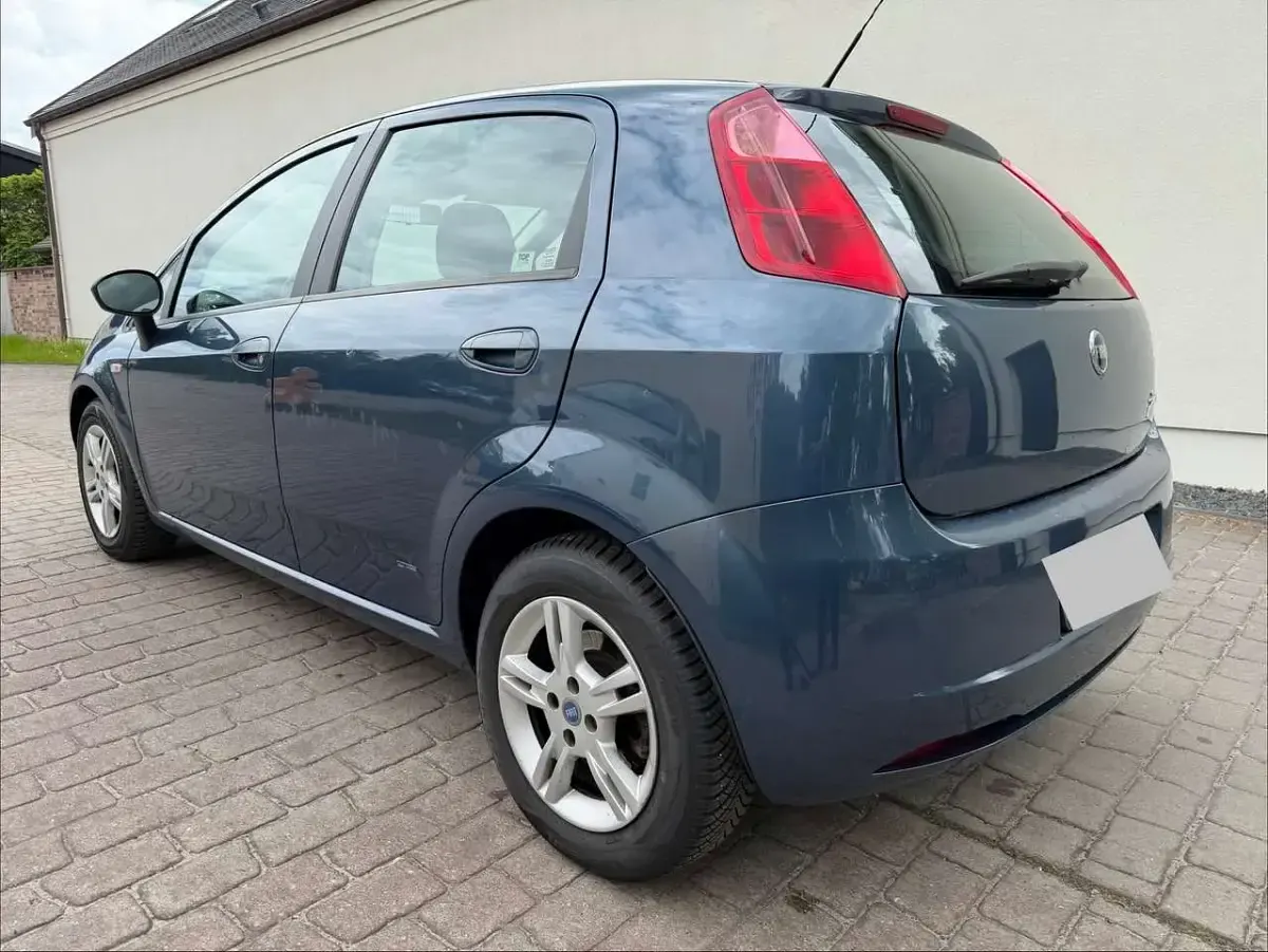 Gebraucht Fiat Grande Punto Dynamic 120 PS (88 kW) 2007 Blau Kleinwagen