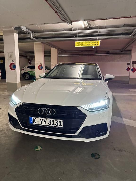 Gebraucht Audi A7 S-Line 286 PS (210 kW) 2019 Weiß Kleinwagen
