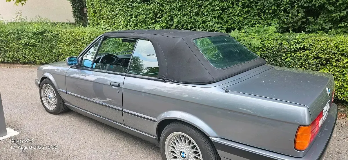 Gebraucht BMW 318 Cabriolet 113 PS (83 kW) 1993 Grau Cabrio
