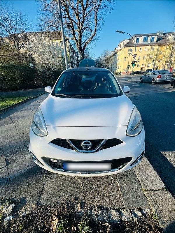 Gebraucht Nissan Micra 80 PS (58 kW) 2015 Weiß Kleinwagen