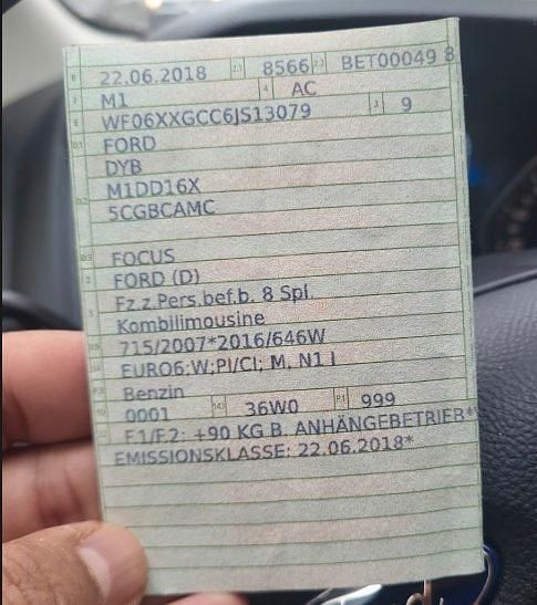 Second-hand Ford Focus 2018 Argintiu Break