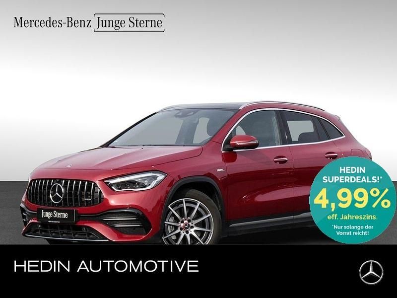 Rot Gebraucht 2020 Mercedes GLA35 AMG AMG SUV | 46.790 € (Etwas zu teuer) - Bild 1/4