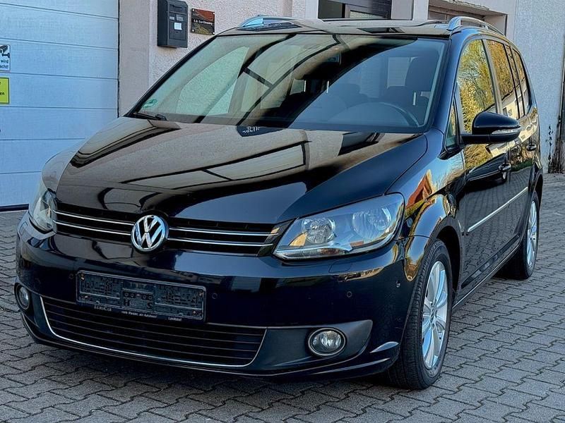 Gebraucht VW Touran Highline 140 PS (102 kW) 2011 Schwarz Van / Kleinbus