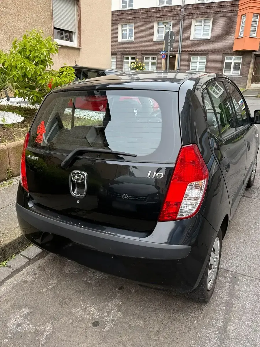 Gebraucht Hyundai i10 67 PS (49 kW) 2008 Schwarz Kleinwagen