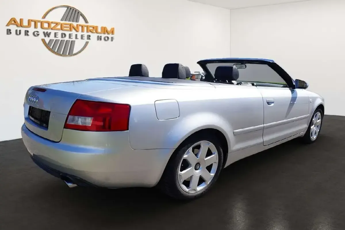 Gebraucht Audi S4 Cabriolet Sport 344 PS (253 kW) 2004 Silber Cabrio