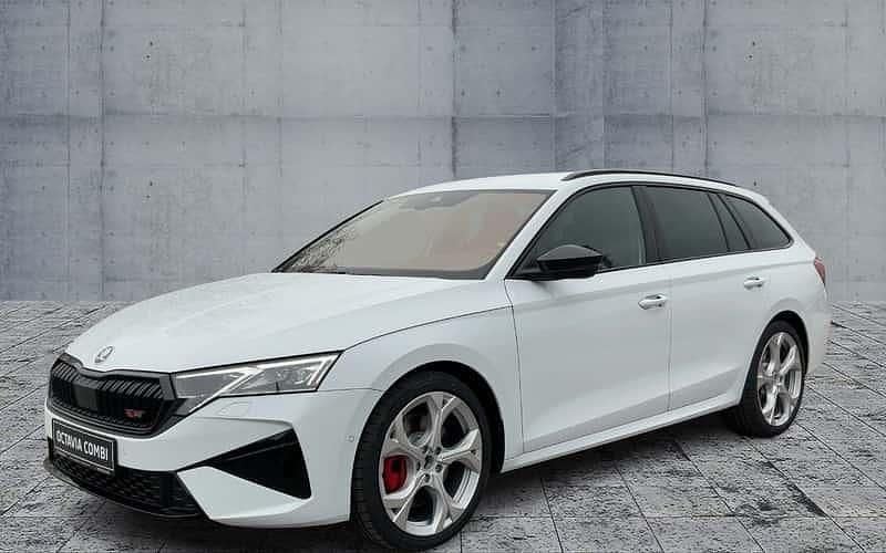Weiß Gebraucht 2025 Skoda Octavia RS Kombi | 44.570 € (Fairer Preis) - Bild 1/4