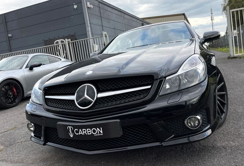 Schwarz Gebraucht 2008 Mercedes SL65 AMG AMG Cabrio | 89.990 € - Bild 1/4