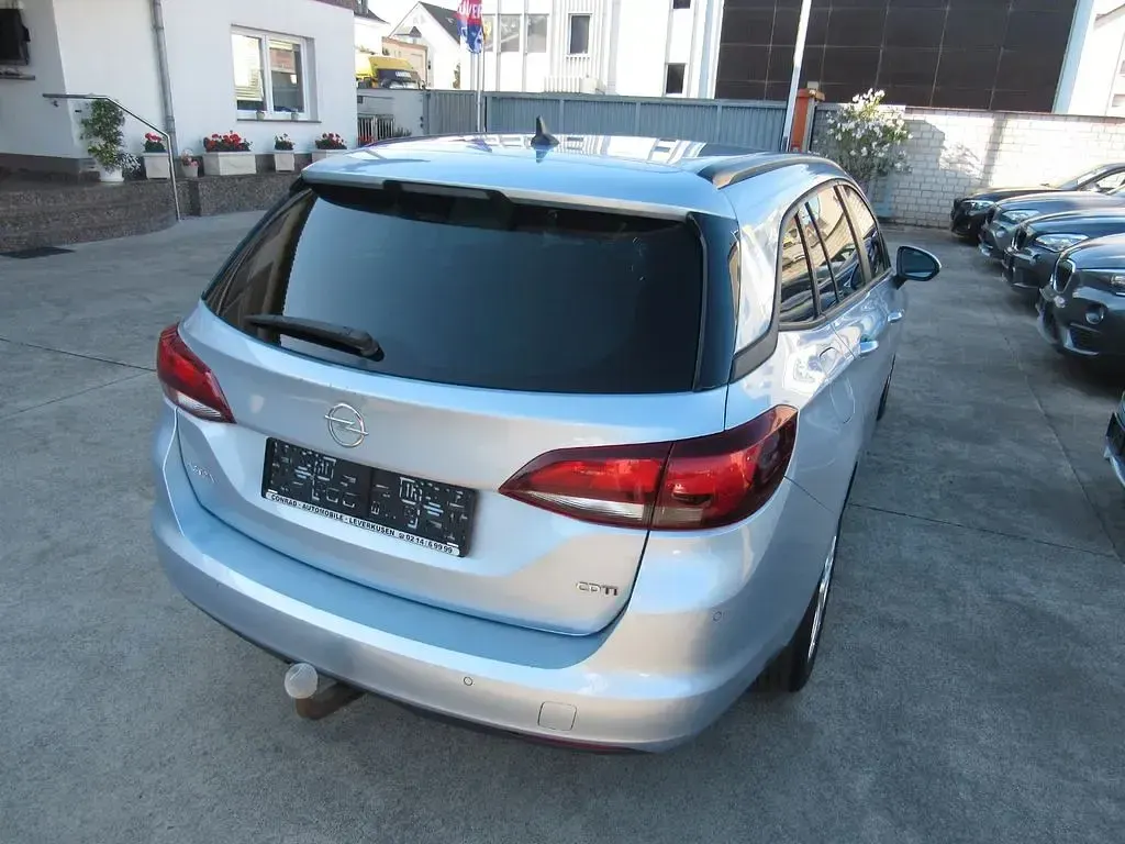 Gebraucht Opel Astra Business 110 PS (80 kW) 2018 Silber Kombi