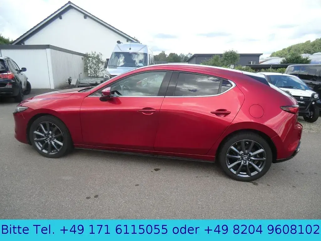 Gebraucht Mazda 3 Selection 150 PS (110 kW) 2021 Rot Limousine