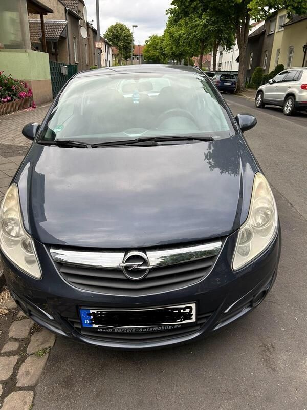 Blau Gebraucht 2009 Opel Corsa Kleinwagen | 800 € (Superpreis) - Bild 1/4