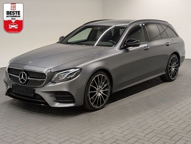 Grau (selenitgraumet.) Gebraucht 2019 Mercedes E200 AMG line Kombi | 30.480 € (Guter Preis) - Bild 1/4