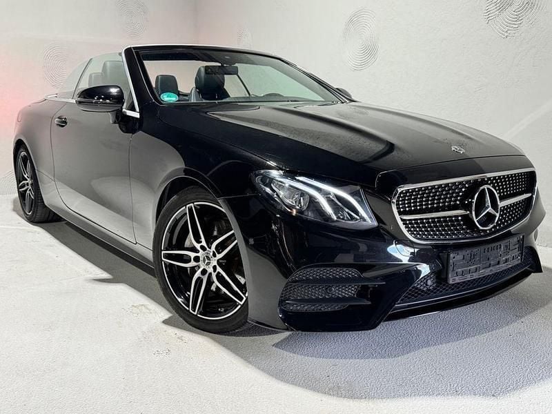 Schwarz Gebraucht 2019 Mercedes E200 AMG Cabrio | 31.000 € (Superpreis) - Bild 1/4