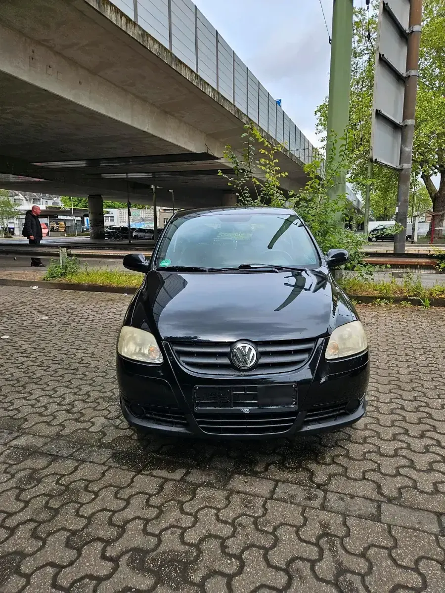 Gebraucht VW Fox 2005 Schwarz Kleinwagen