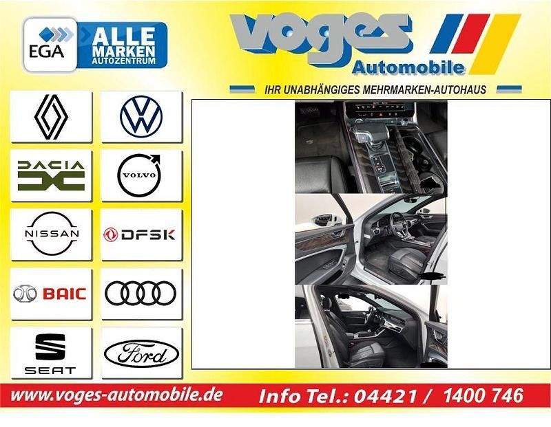 Gebraucht Audi A6 Design 204 PS (150 kW) 2021 Glacier white metallic Limousine