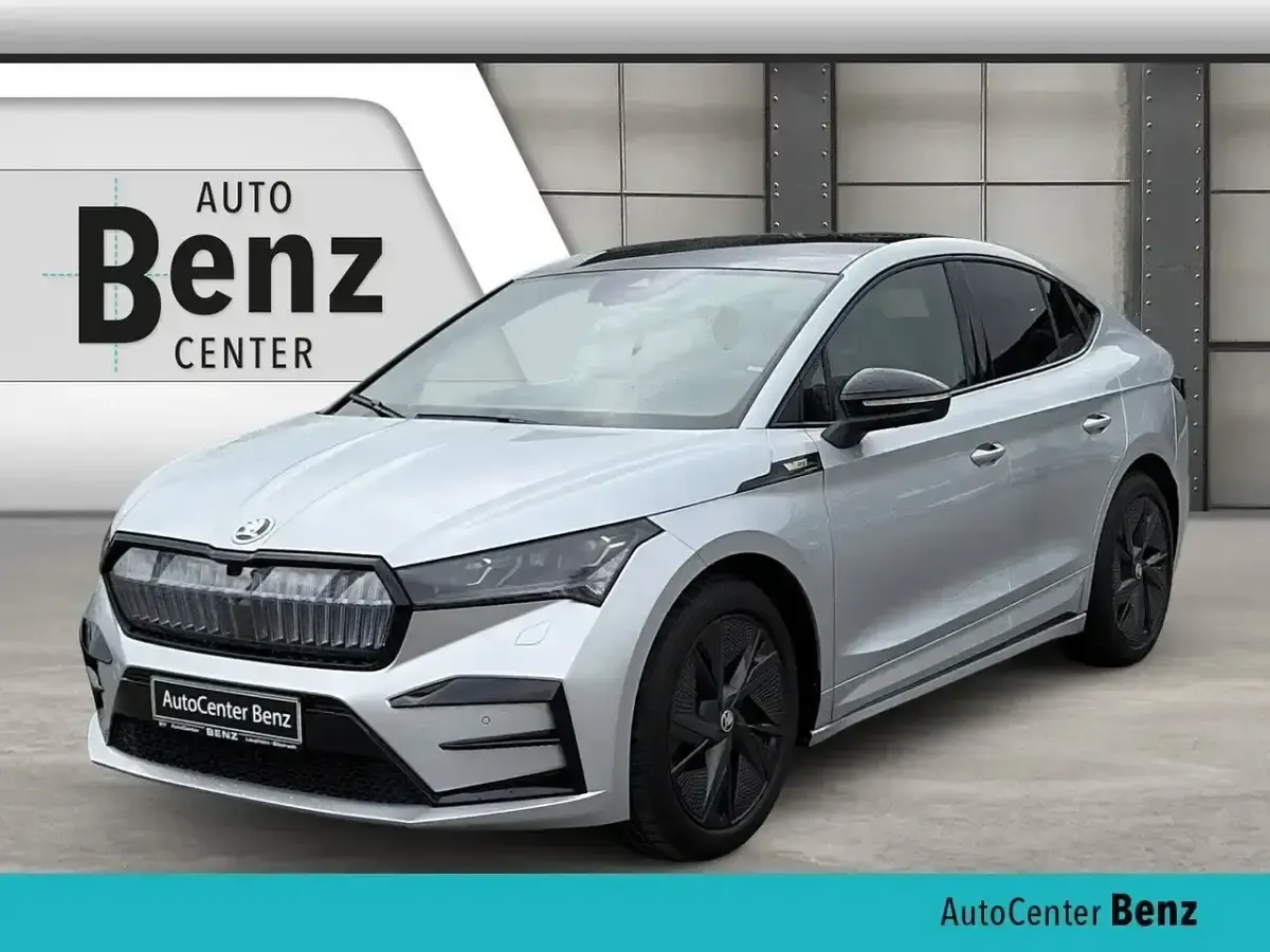 Gebraucht Skoda Enyaq iV Lounge 250 kW (340 PS) 2022 Brilliantsilber (metallic) SUV