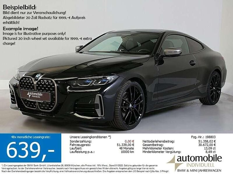 Saphirschwarz met. Gebraucht 2024 BMW 440 Coupé | 50.840 € (Superpreis) - Bild 1/4