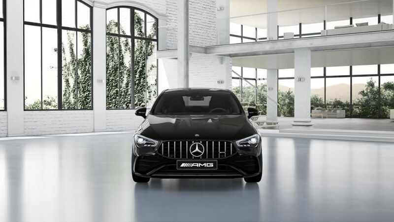 Metalliclack kosmosschwarz Gebraucht 2024 Mercedes CLA35 AMG AMG Coupé | 46.900 € (Guter Preis) - Bild 1/4