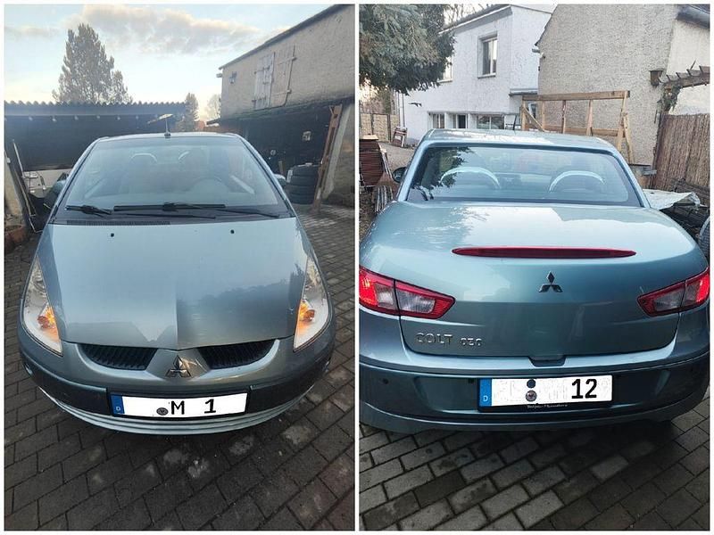 Gebraucht Mitsubishi Colt Invite 109 PS (80 kW) 2008 Grün Cabrio