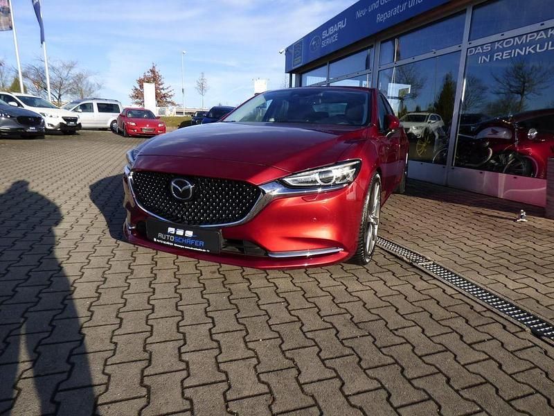 Gebraucht Mazda 6 Sports-Line 194 PS (142 kW) 2019 Soul red crystal m Limousine