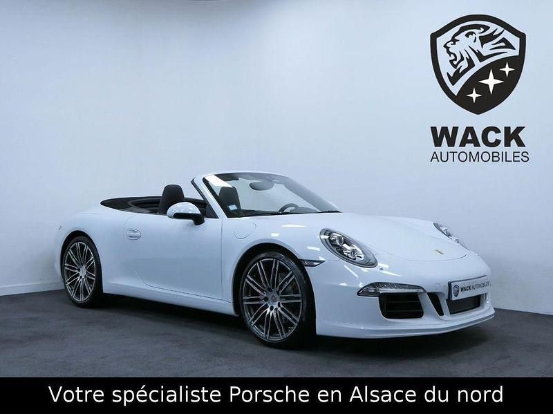 Weiß Gebraucht 2014 Porsche 911 Carrera S Cabriolet Cabrio | 101.900 € (Fairer Preis) - Bild 1/4