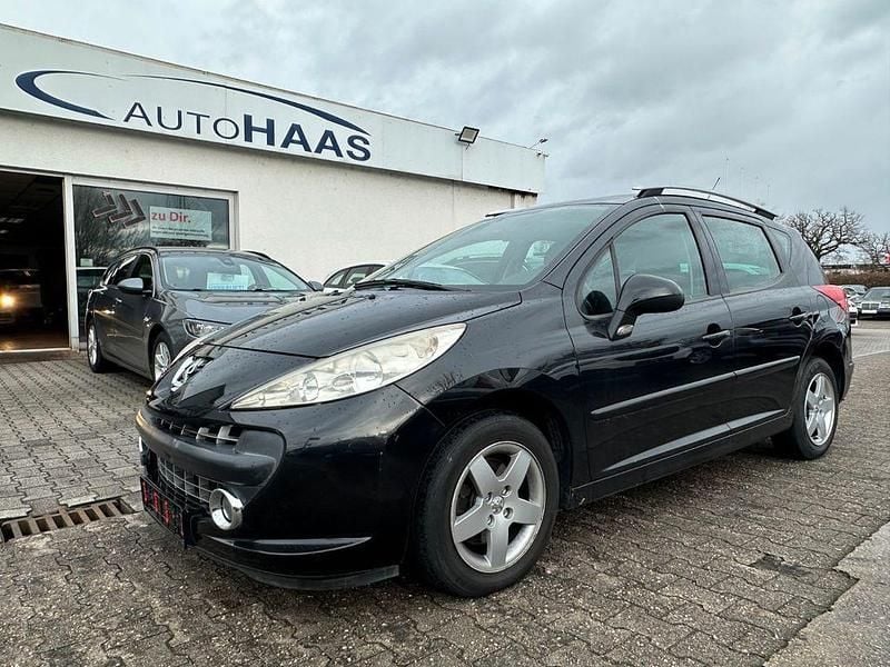 Schwarz Gebraucht 2008 Peugeot 207 Sport Kombi | 990 € (Superpreis) - Bild 1/4