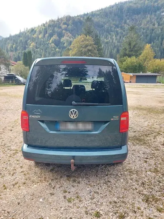 Brugt VW Caddy 122 HK (89 kW) 2017 Grøn MPV