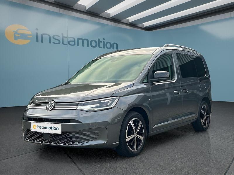 Grau Gebraucht 2022 VW Caddy Van / Kleinbus | 27.799 € (Teuer) - Bild 1/4