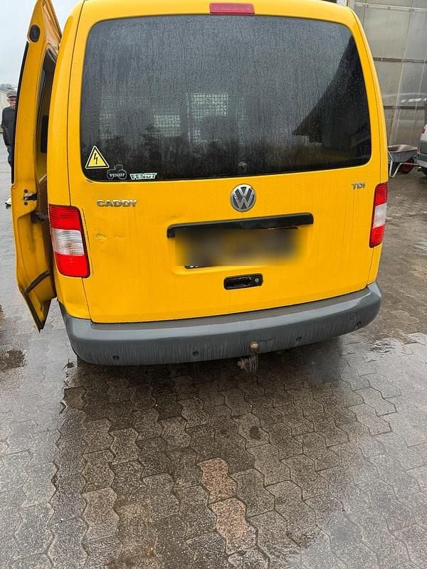 Gebraucht VW Caddy 105 PS (77 kW) 2006 Gelb Van / Kleinbus