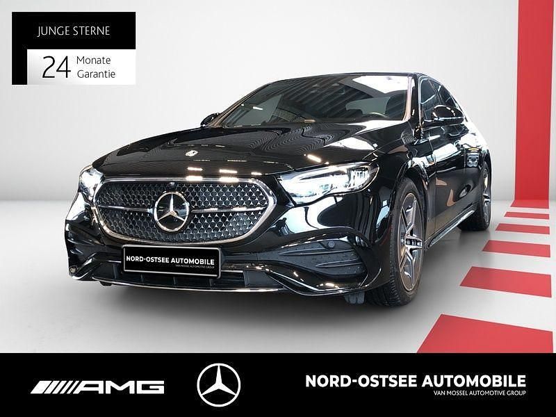 Gebraucht Mercedes E220 AMG 197 PS (144 kW) 2025 Metalliclack obsidianschwarz Limousine