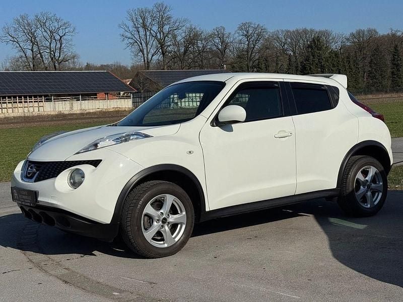 Gebraucht Nissan Juke Visia 94 PS (69 kW) 2014 Weiß SUV