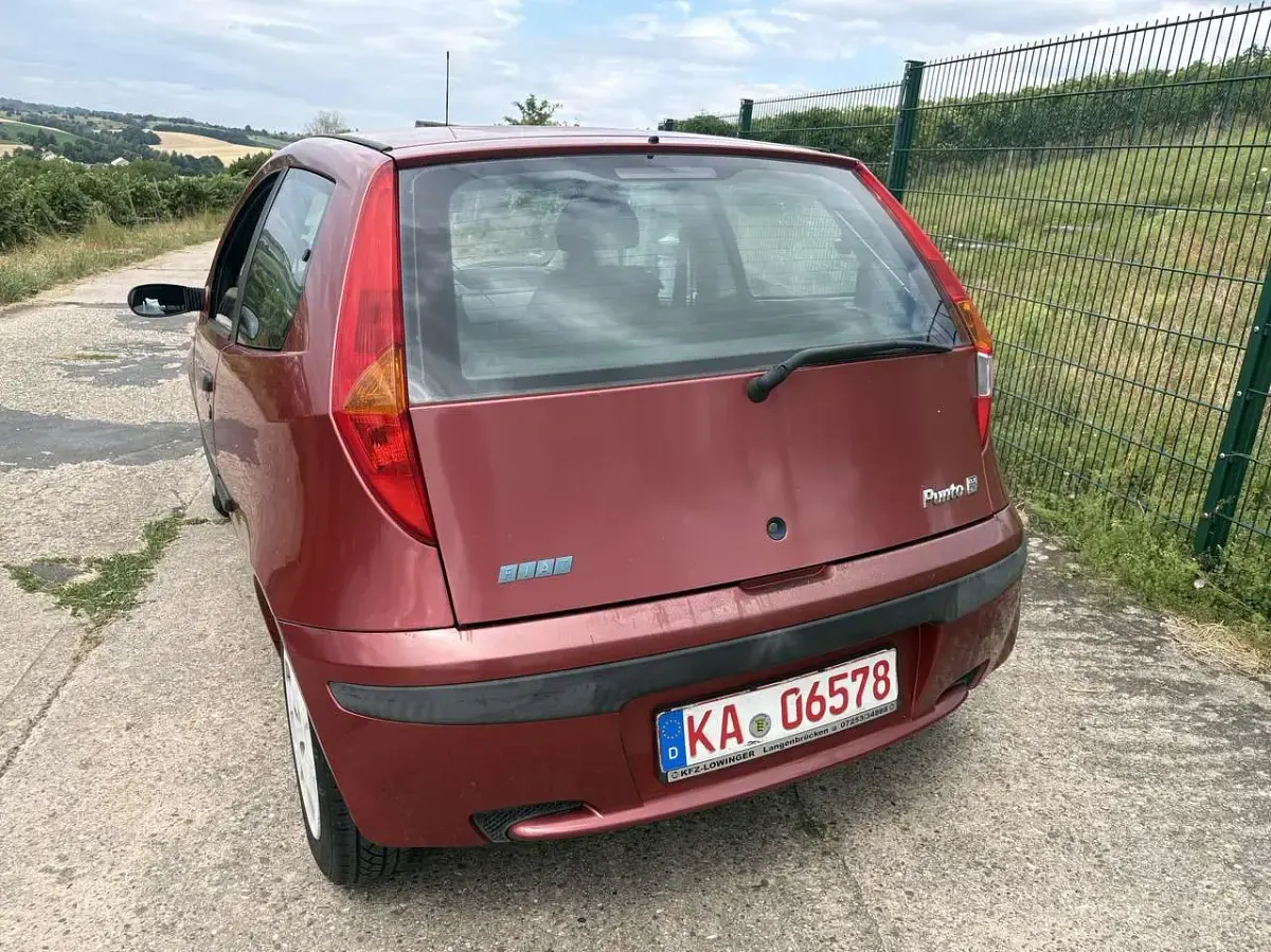 Gebraucht Fiat Punto 60 PS (44 kW) 1999 Roso Limousine