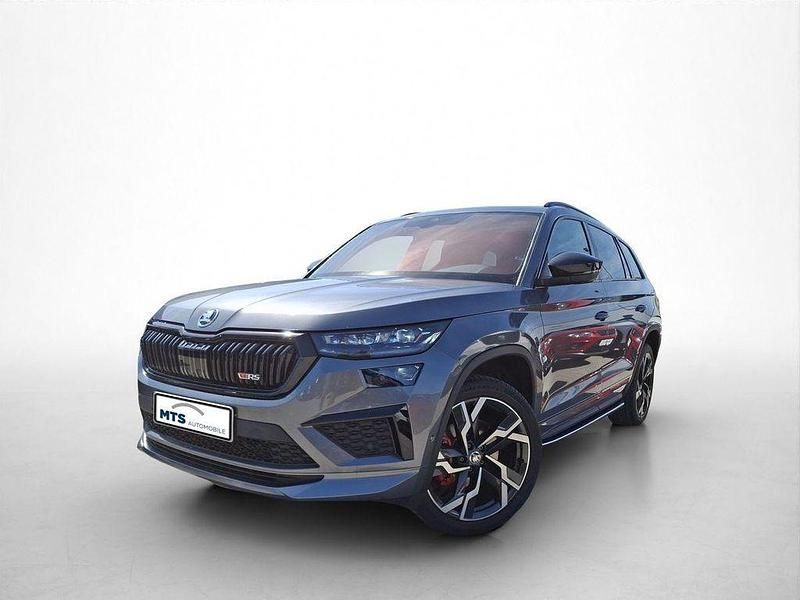 Grau Gebraucht 2022 Skoda Kodiaq RS SUV | 40.640 € (Guter Preis) - Bild 1/4