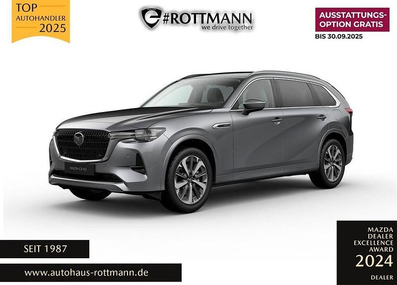 Grau Neu 2025 Mazda CX-80 Takumi-Line SUV | 57.970 € (Guter Preis) - Bild 1/4